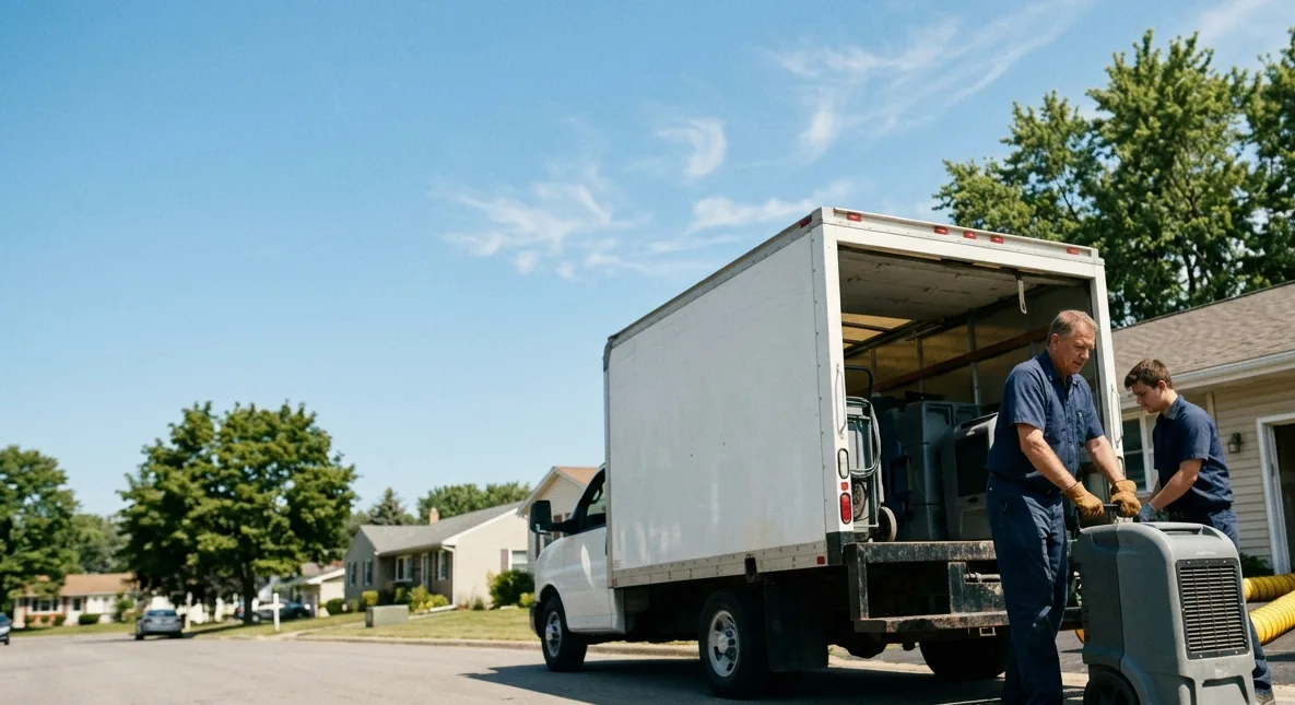 Water Damage Cleanup in Oak Brook, IL near me